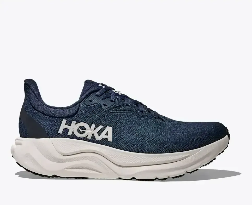 HOKA Arahi 8 Varsity Navy White Media front view