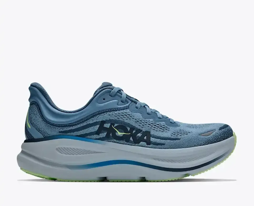 HOKA Bondi 9 Downpour Thunder Cloud Media front view