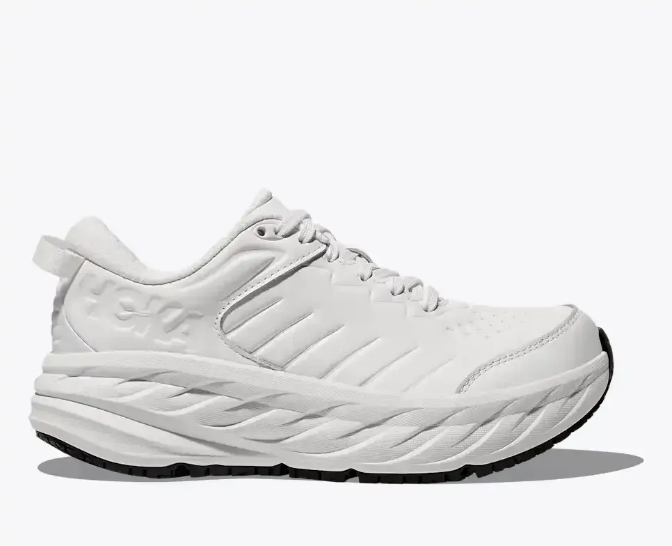 HOKA Bondi SR Frost (Damen) Media front view