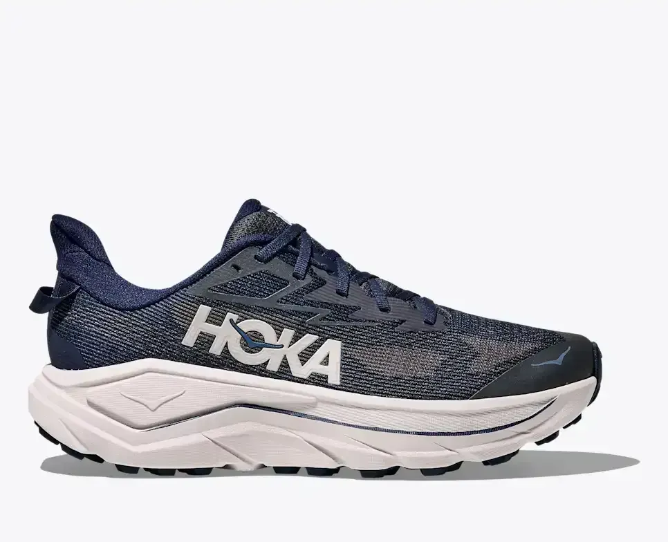 HOKA Challenger 8 Midnight Blue Grout Media front view