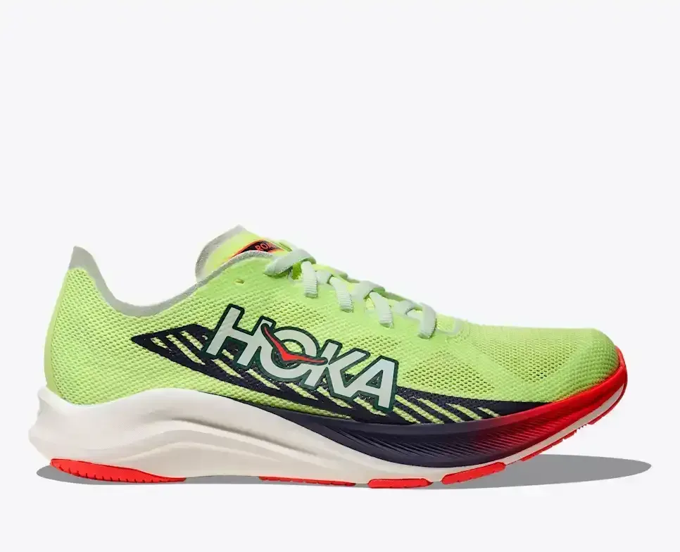 HOKA Cielo Road Neon Yuzu Tintenfischtinte Media front view