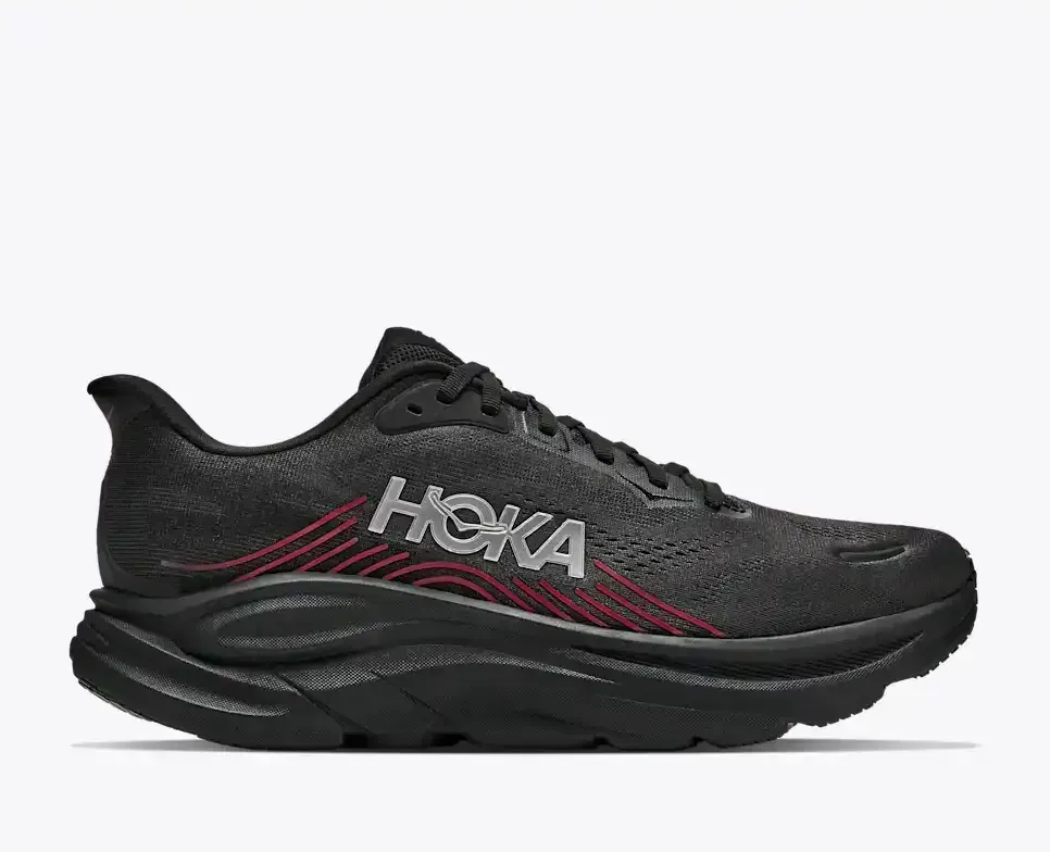 HOKA Clifton 11 Schwarzer Pfeffer Media front view