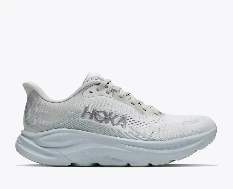 HOKA Clifton 11 Stardust Mineral Blue (Damen) Media front view