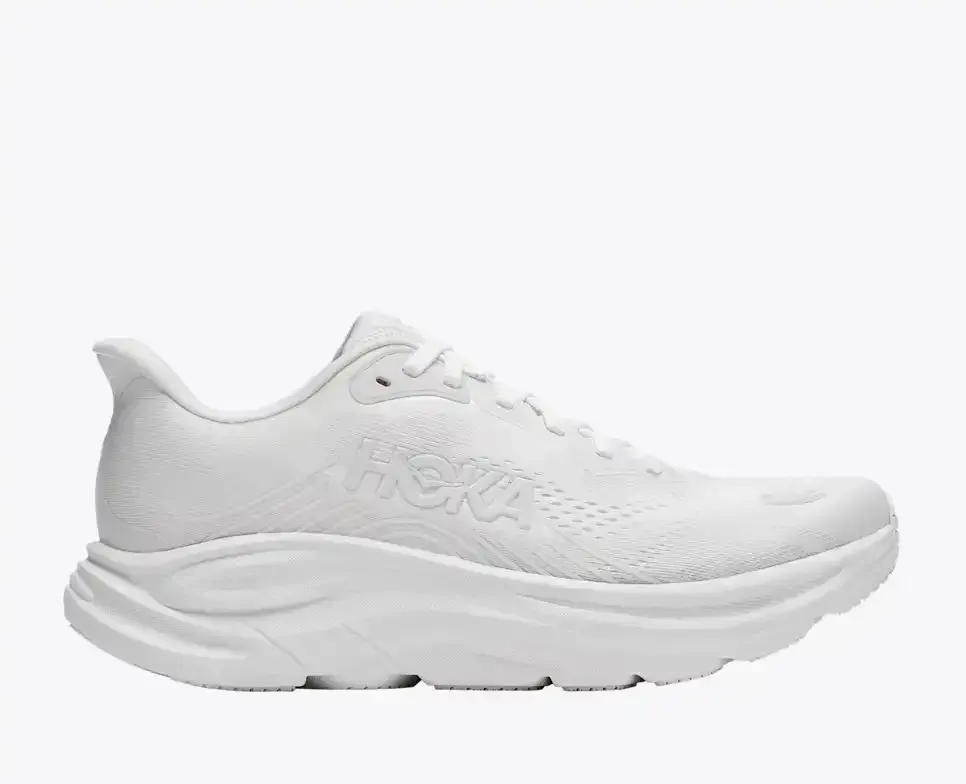 HOKA Clifton 11 Weiß Media front view