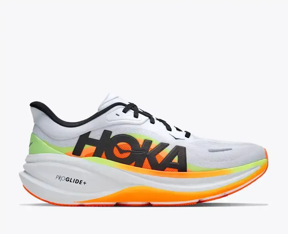 HOKA Clifton PRO Road Running Cosmic Grey Media front view