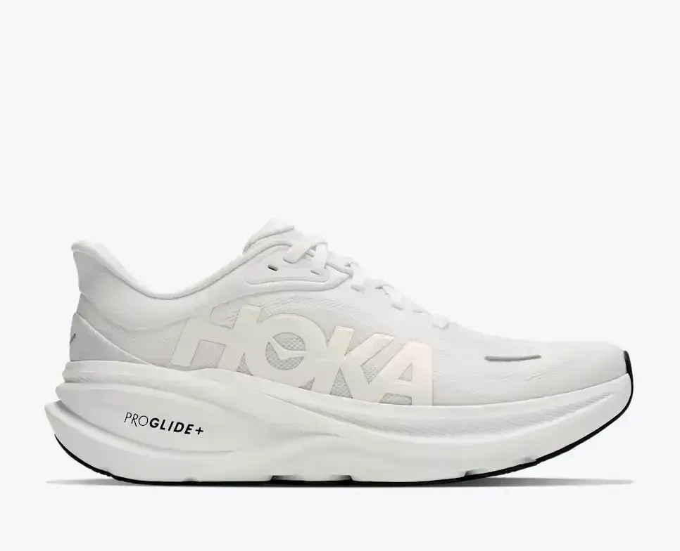 HOKA Clifton PRO Weiß (Damen) Media front view
