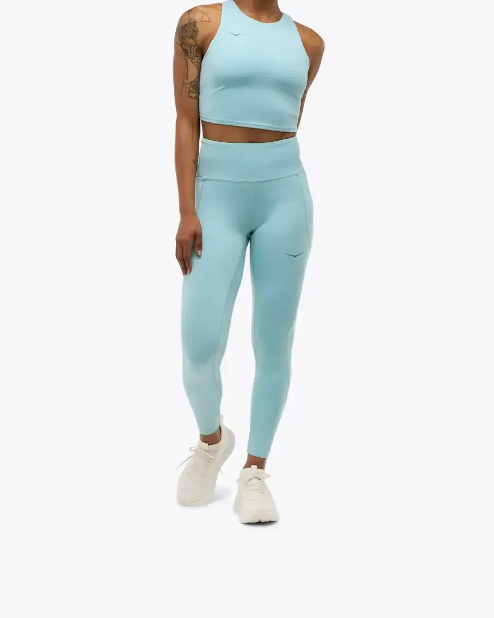 HOKA Elaro Knit Tight 27″ Druzy (Damen) Media front view