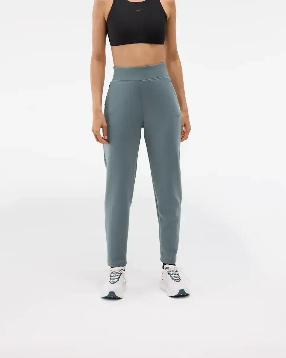 HOKA Essential Recovery Pant Slate Blue (Damen) Media front view