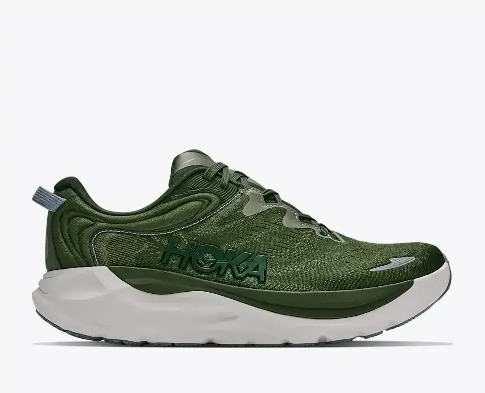 HOKA Gaviota 6 Baby-Grünkohl-Brennnesselblatt Media front view