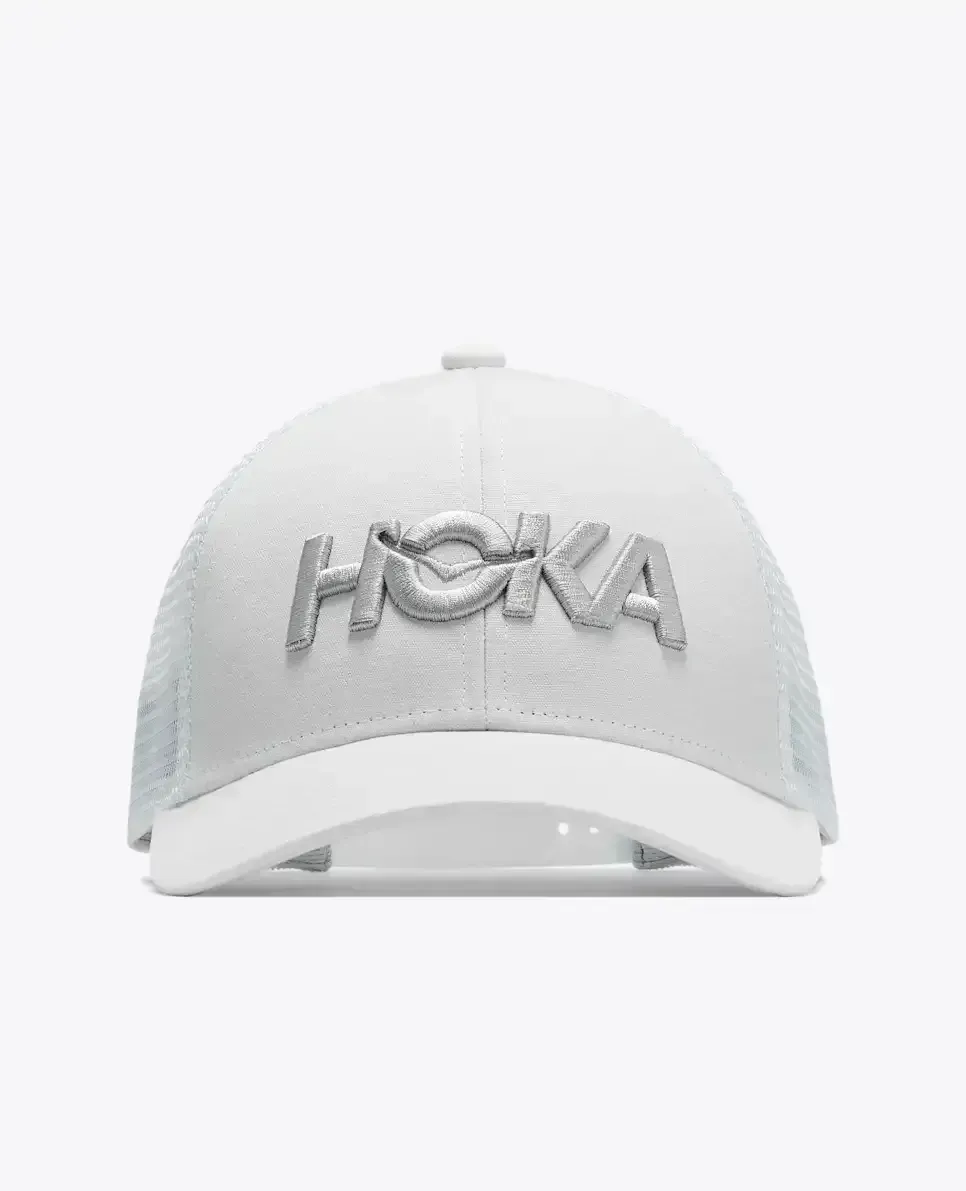 HOKA Hoka Core Logo Trucker Weiß Media front view