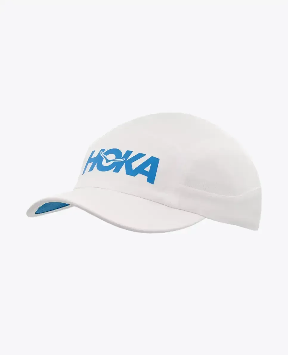 HOKA HOKA Laufmütze Weiß Media front view