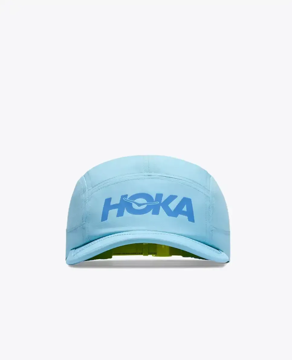 HOKA Hoka Run Hat Hazy Blue Media front view
