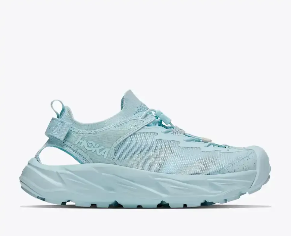 HOKA Hopara 2 Glimmering Blue (Damen) Media front view