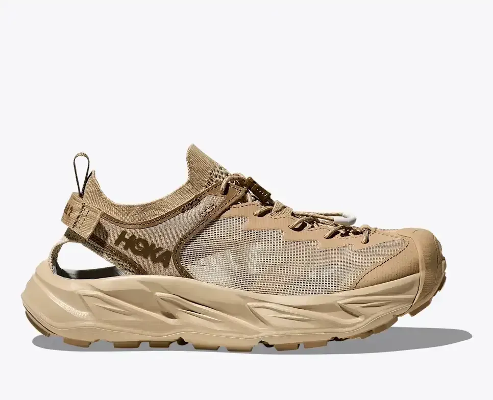 HOKA Hopara 2 Khaki Cream (Damen) Media front view