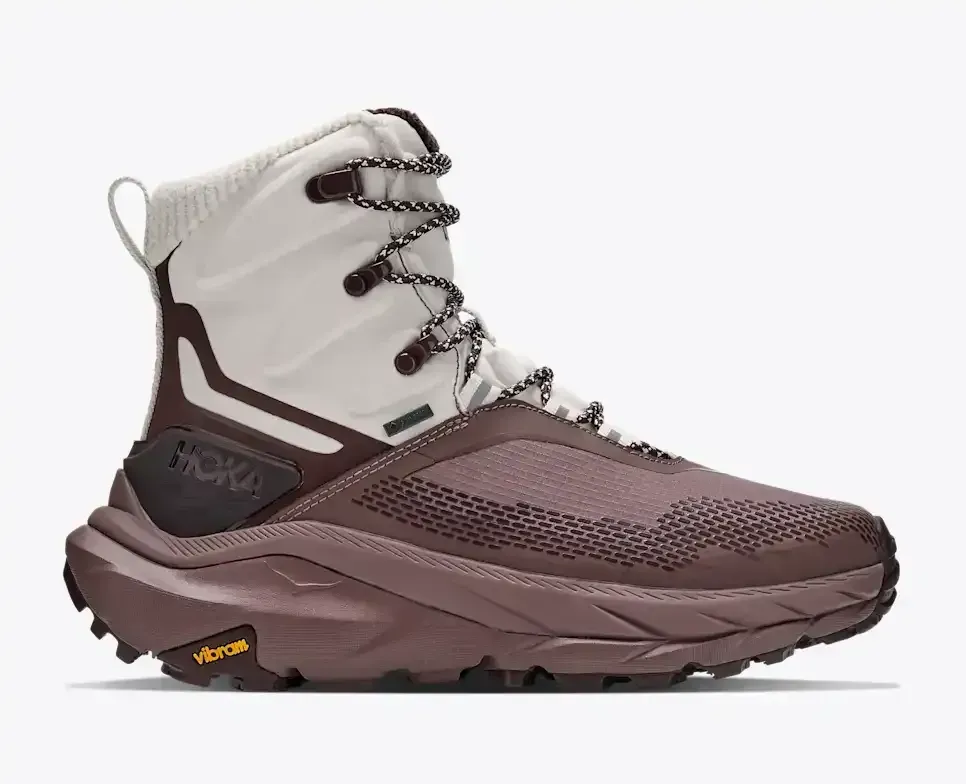 HOKA Kaha 2 Frost GORE-TEX Alabaster Rauchquarz (Damen) Media front view