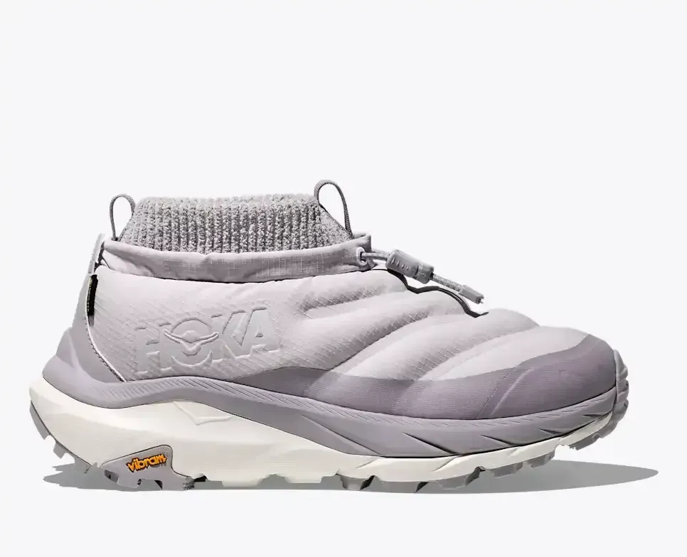 HOKA Kaha 2 Frost Moc GORE-TEX Ash Grey Foggy Grey (Damen) Media front view