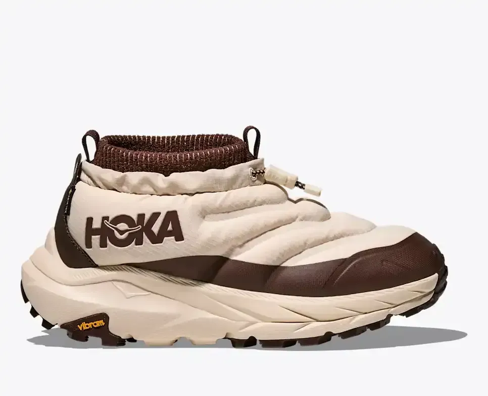HOKA Kaha 2 Frost Moc GORE-TEX Halfdays Oat Milk Spiked Cocoa (Damen) Media front view
