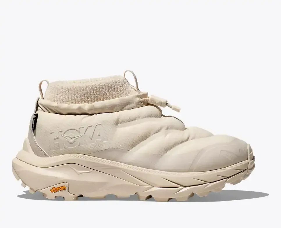 HOKA Kaha 2 Frost Moc GORE-TEX Oat Milk Sesame (Damen) Media front view