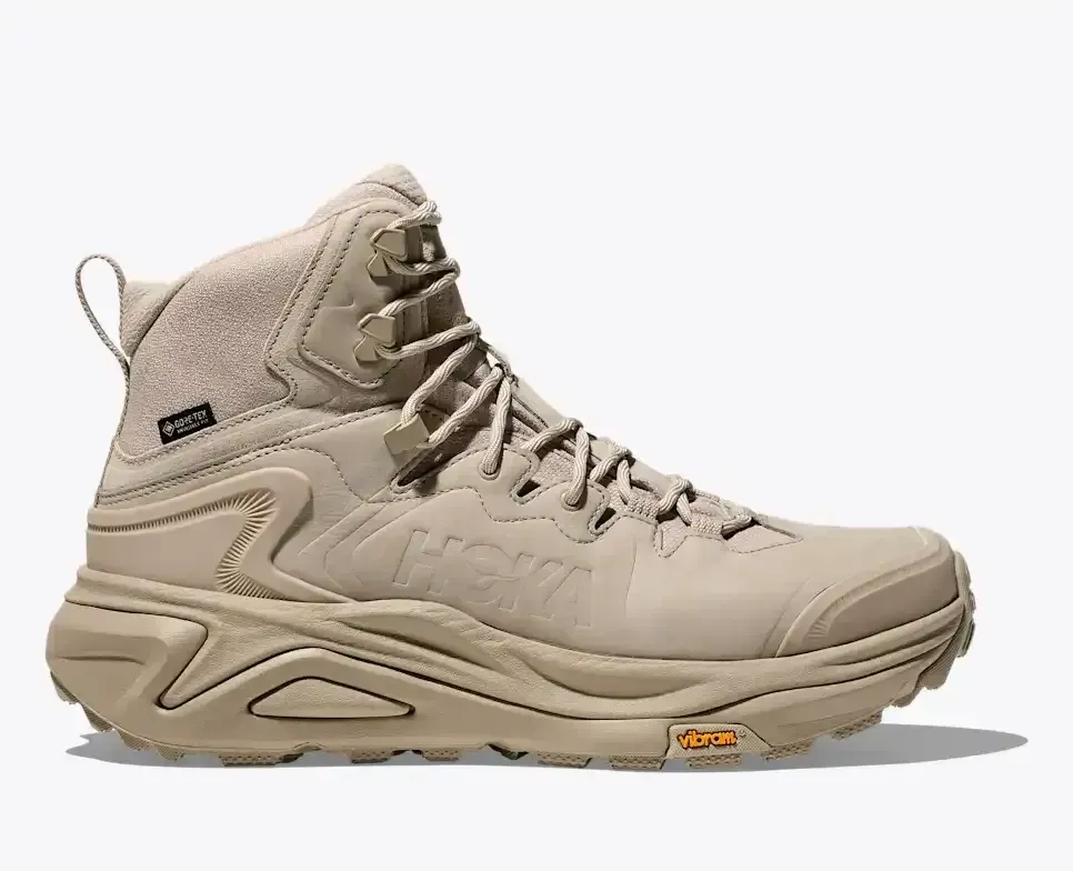 HOKA Kaha 3 GORE-TEX Raw Linen Oat Milk (Damen) Media front view