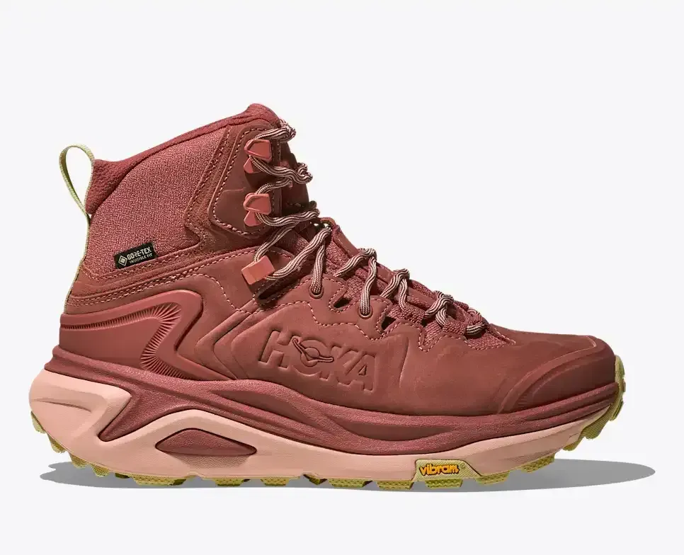 HOKA Kaha 3 GORE-TEX Rouge Rose Latte (Damen) Media front view