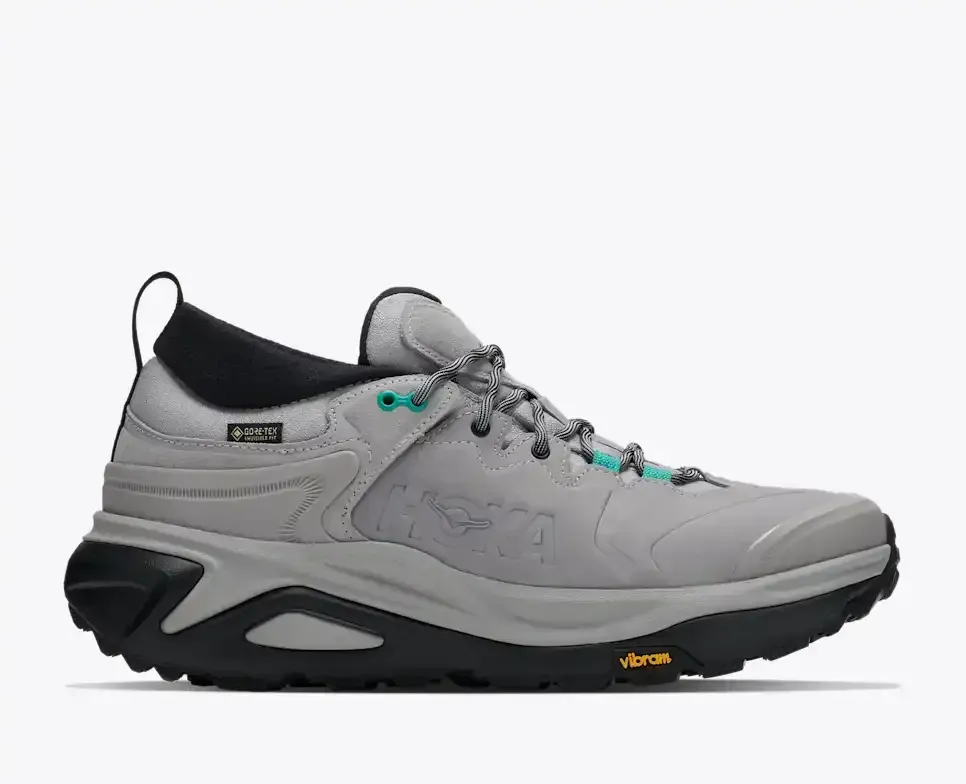 HOKA Kaha 3 Low GORE-TEX Stellar Grey Media front view