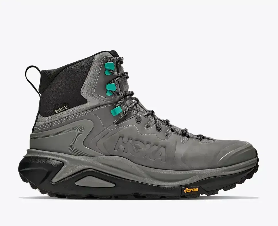 HOKA Kaha 3 Mid GORE-TEX Asteroid Grey Media front view
