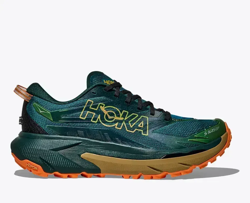 HOKA Mafate 5 Tidal Wave Senfsamen Media front view
