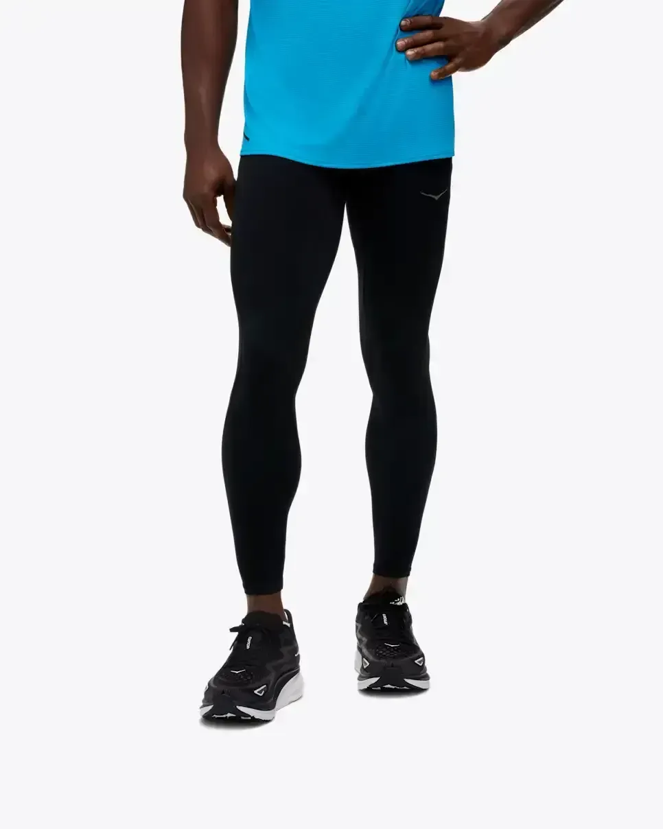 HOKA Novafly Run Tight Schwarz Media front view