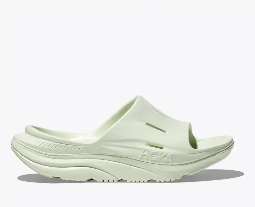 HOKA ORA Recovery Slide 3 Seeglas Media front view