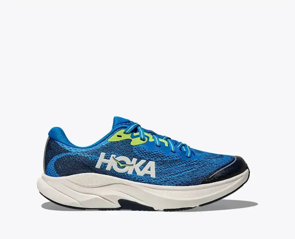 HOKA Rincon 4 Electric Cobalt Varsity Navy (GS) Media front view