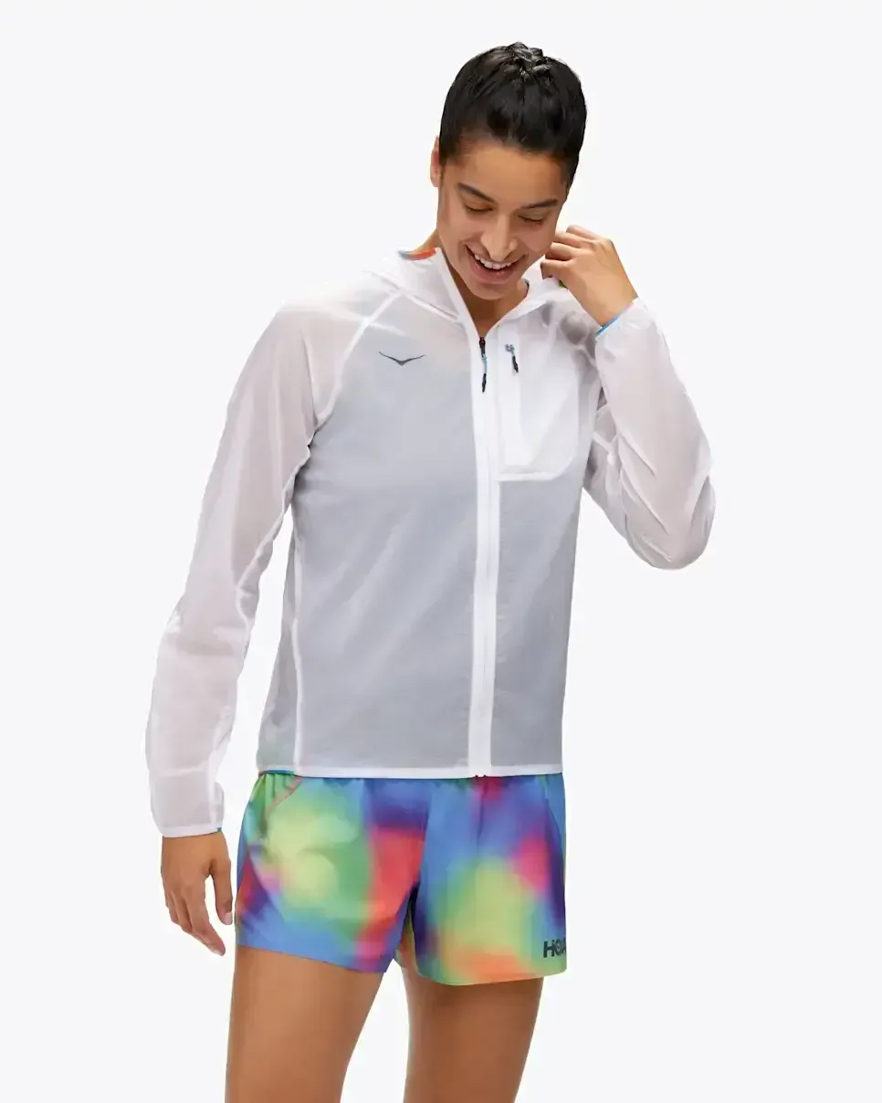 HOKA Skyflow Jacke Weiß Multi (Damen) Media front view