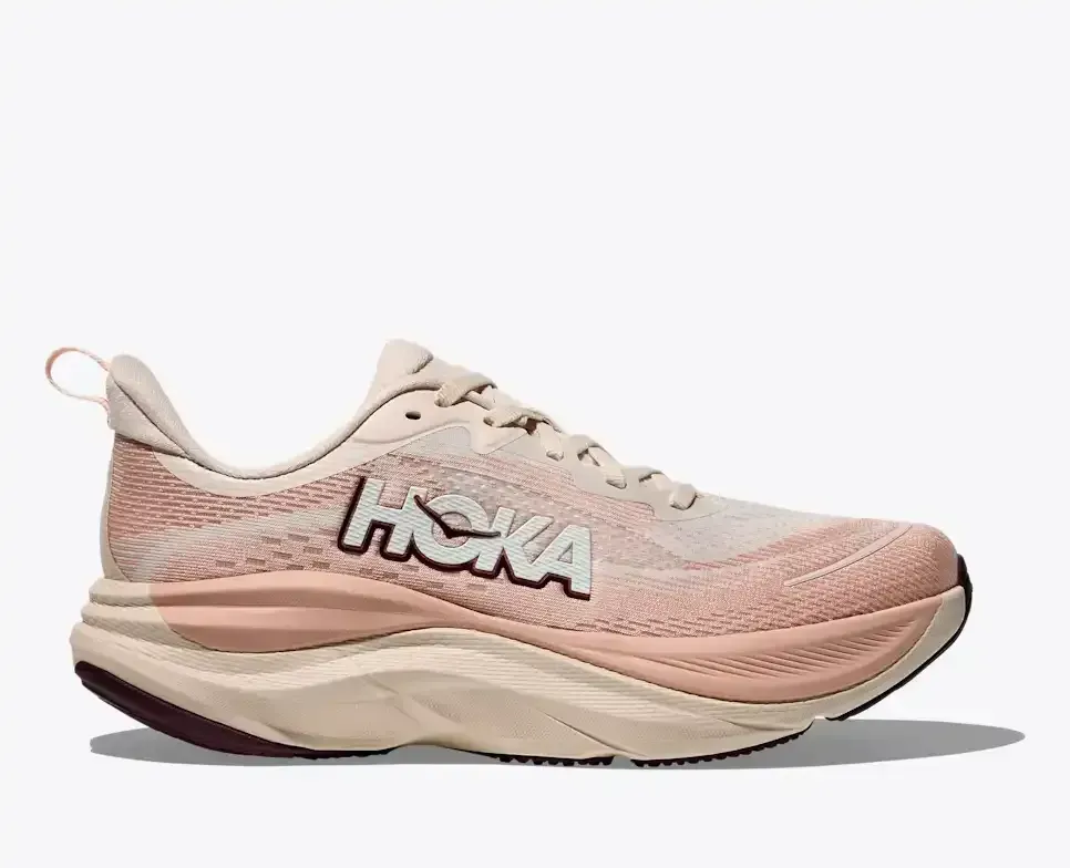 HOKA Skyflow Rose Cream Rose Latte (Damen) Media front view