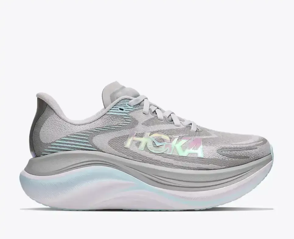 HOKA Skyward X 2 Stardust Glimmering Blue (Damen) Media front view