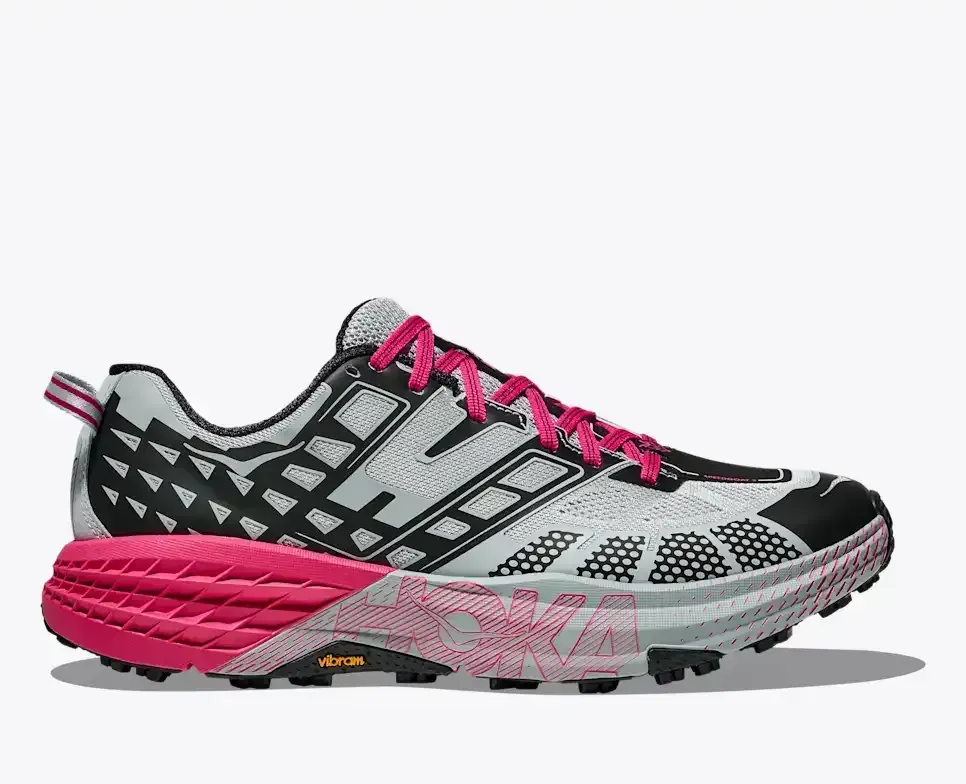 HOKA Speedgoat 2 Mineral Blue Rhubarb Media front view