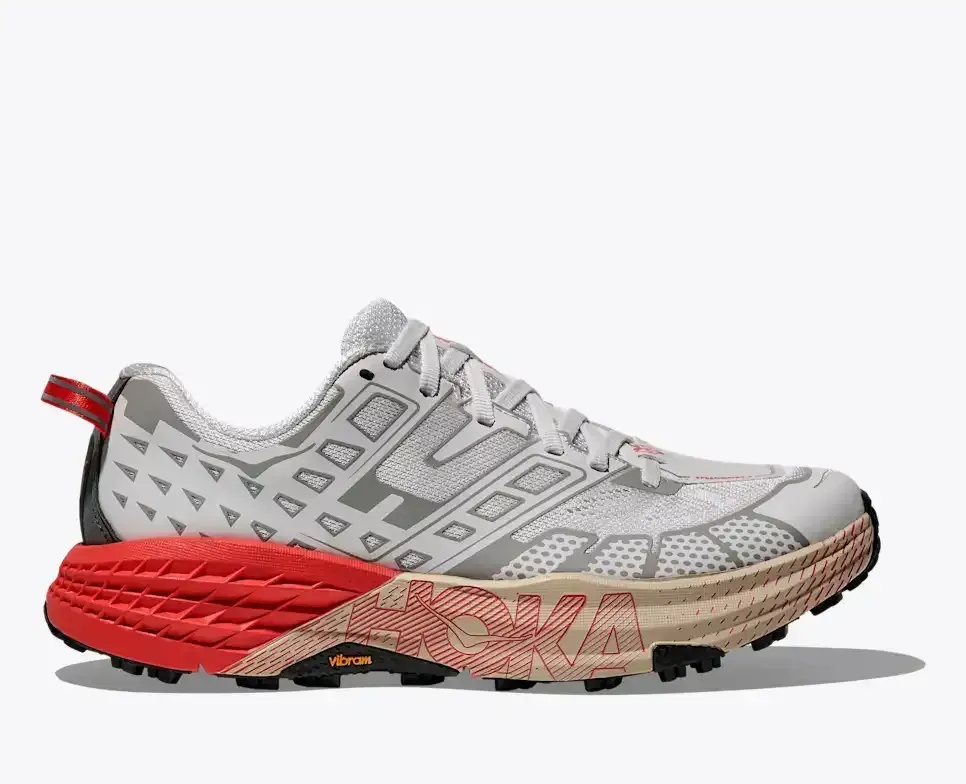 HOKA Speedgoat 2 Weiße Tomate Media front view