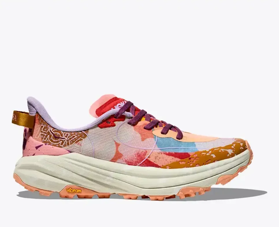 HOKA Speedgoat 6 Studio Proba Cadmium Orange Media front view