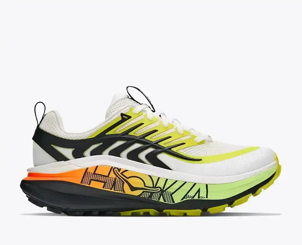 HOKA Stinson 8 Frost Black (Damen) Media front view