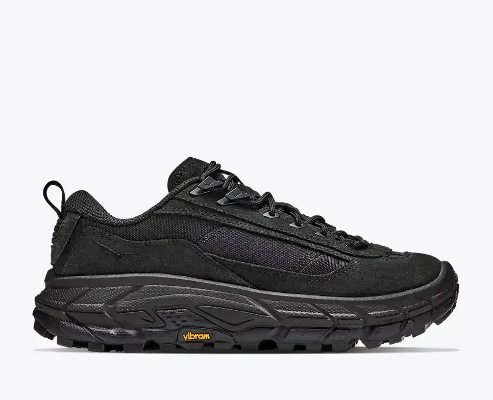 HOKA Tor Summit FLD Schwarz Media front view