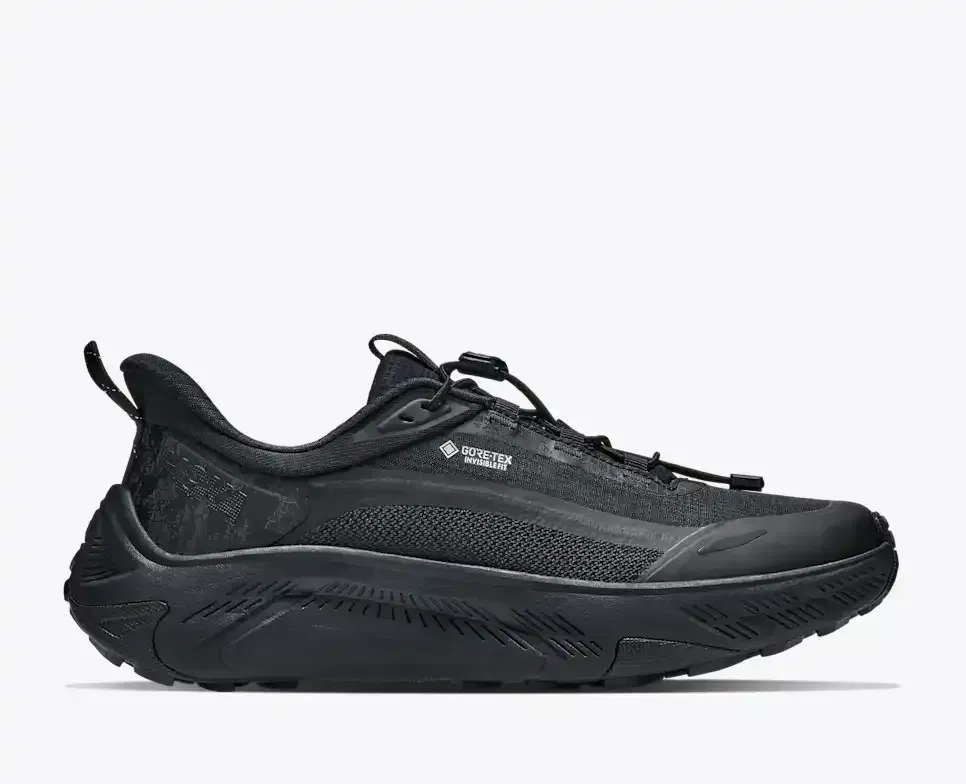 HOKA Transport 2 GORE-TEX Schwarz (Damen) Media front view