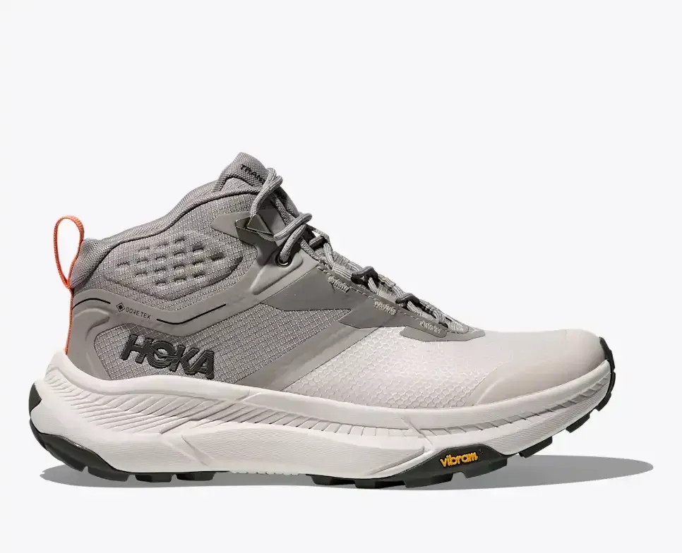 HOKA Transport Hike GORE-TEX Cement Stucco (Damen) Media front view