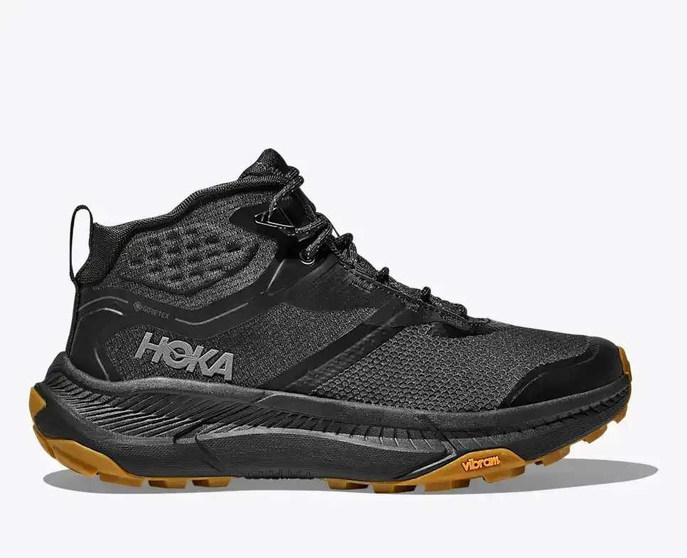 HOKA Transport Hike GORE-TEX Schwarz (Damen) Media front view